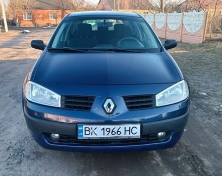 Синий Рено Меган, объемом двигателя 1.5 л и пробегом 367 тыс. км за 3350 $, фото 16 на Automoto.ua