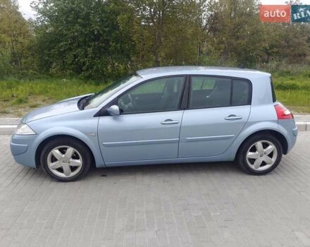 Синий Рено Меган, объемом двигателя 1.46 л и пробегом 260 тыс. км за 4800 $, фото 4 на Automoto.ua