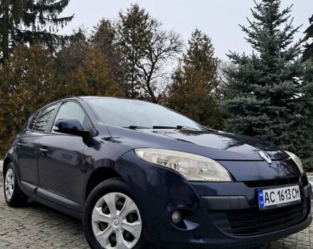 Синий Рено Меган, объемом двигателя 1.6 л и пробегом 249 тыс. км за 6100 $, фото 2 на Automoto.ua