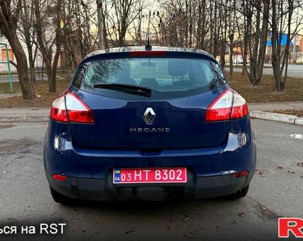 Синий Рено Меган, объемом двигателя 1.6 л и пробегом 197 тыс. км за 5900 $, фото 2 на Automoto.ua