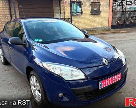 Синий Рено Меган, объемом двигателя 1.6 л и пробегом 197 тыс. км за 5900 $, фото 1 на Automoto.ua