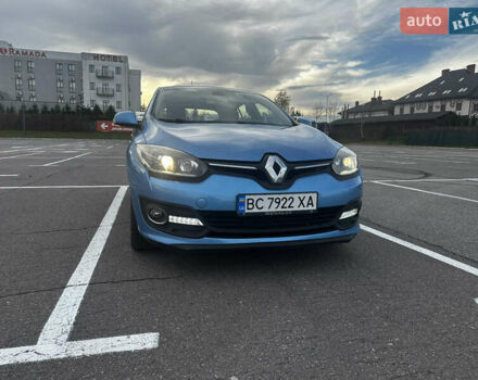 Синий Рено Меган, объемом двигателя 1.46 л и пробегом 156 тыс. км за 8750 $, фото 1 на Automoto.ua