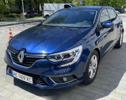 Синий Рено Меган, объемом двигателя 1.5 л и пробегом 215 тыс. км за 10500 $, фото 2 на Automoto.ua