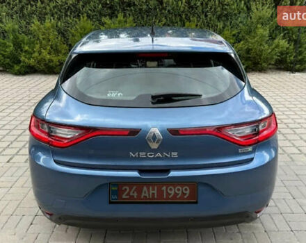Синий Рено Меган, объемом двигателя 1.5 л и пробегом 140 тыс. км за 8500 $, фото 2 на Automoto.ua