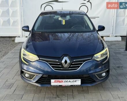Синий Рено Меган, объемом двигателя 1.5 л и пробегом 278 тыс. км за 11900 $, фото 2 на Automoto.ua