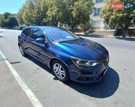 Синий Рено Меган, объемом двигателя 1.5 л и пробегом 191 тыс. км за 14600 $, фото 1 на Automoto.ua