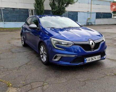 Синий Рено Меган, объемом двигателя 1.62 л и пробегом 135 тыс. км за 18756 $, фото 2 на Automoto.ua
