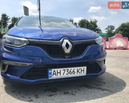 Синий Рено Меган, объемом двигателя 1.6 л и пробегом 60 тыс. км за 20000 $, фото 3 на Automoto.ua
