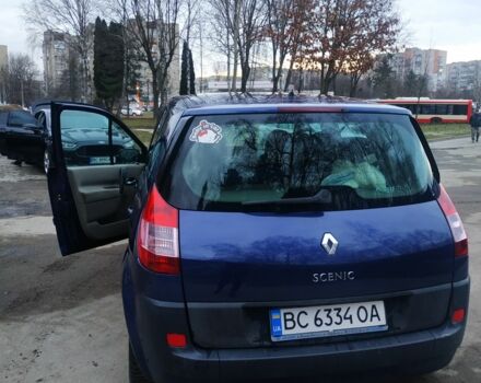 Синий Рено Меган, объемом двигателя 1.6 л и пробегом 230 тыс. км за 4500 $, фото 3 на Automoto.ua