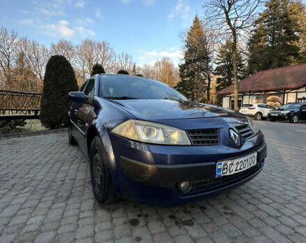 Синий Рено Меган, объемом двигателя 1.6 л и пробегом 179 тыс. км за 3500 $, фото 14 на Automoto.ua