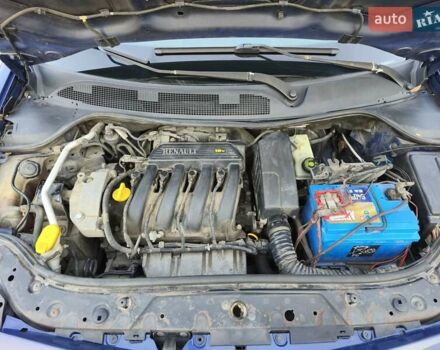 Синий Рено Меган, объемом двигателя 1.4 л и пробегом 372 тыс. км за 3300 $, фото 20 на Automoto.ua