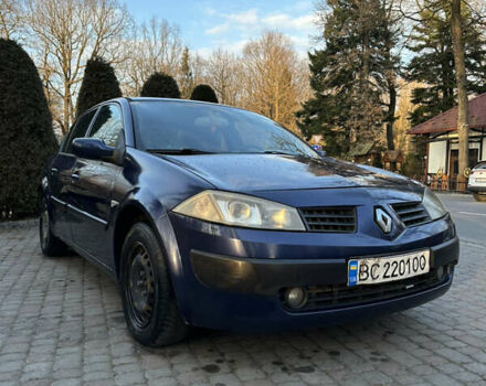 Синий Рено Меган, объемом двигателя 1.6 л и пробегом 179 тыс. км за 3500 $, фото 15 на Automoto.ua