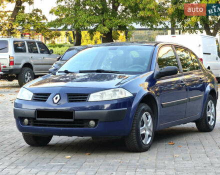 Синий Рено Меган, объемом двигателя 1.4 л и пробегом 372 тыс. км за 3300 $, фото 1 на Automoto.ua