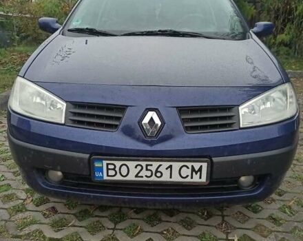 Синий Рено Меган, объемом двигателя 1.4 л и пробегом 173 тыс. км за 3850 $, фото 1 на Automoto.ua