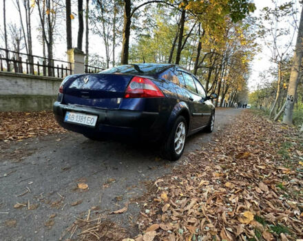 Синий Рено Меган, объемом двигателя 1.6 л и пробегом 243 тыс. км за 2800 $, фото 3 на Automoto.ua