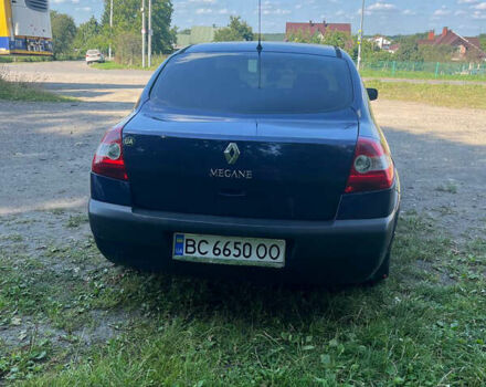 Синий Рено Меган, объемом двигателя 1.6 л и пробегом 205 тыс. км за 3800 $, фото 4 на Automoto.ua
