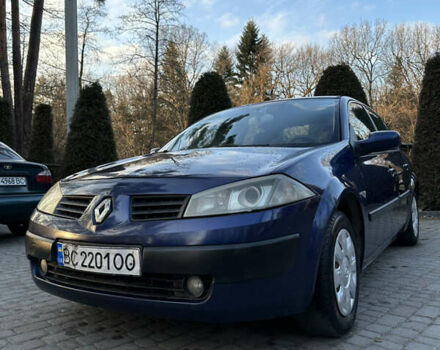 Синий Рено Меган, объемом двигателя 1.6 л и пробегом 179 тыс. км за 3500 $, фото 16 на Automoto.ua