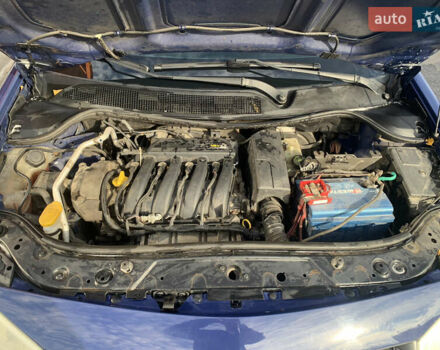 Синий Рено Меган, объемом двигателя 1.4 л и пробегом 219 тыс. км за 4300 $, фото 8 на Automoto.ua