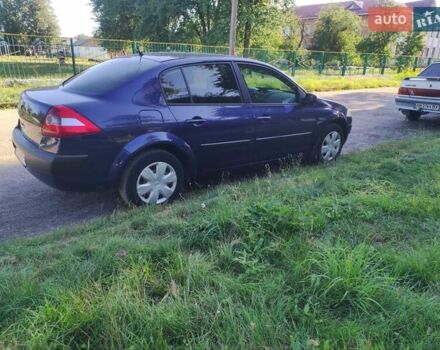 Синий Рено Меган, объемом двигателя 1.6 л и пробегом 200 тыс. км за 4200 $, фото 2 на Automoto.ua