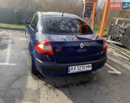 Синий Рено Меган, объемом двигателя 1.4 л и пробегом 219 тыс. км за 4300 $, фото 3 на Automoto.ua