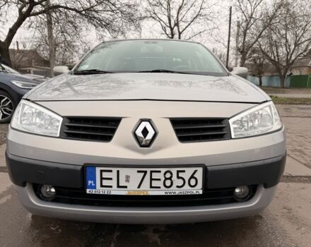 Синий Рено Меган, объемом двигателя 1.6 л и пробегом 159 тыс. км за 1950 $, фото 2 на Automoto.ua