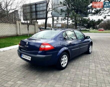 Синий Рено Меган, объемом двигателя 1.6 л и пробегом 220 тыс. км за 3600 $, фото 5 на Automoto.ua