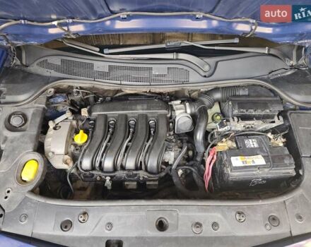 Синий Рено Меган, объемом двигателя 1.6 л и пробегом 306 тыс. км за 3900 $, фото 6 на Automoto.ua