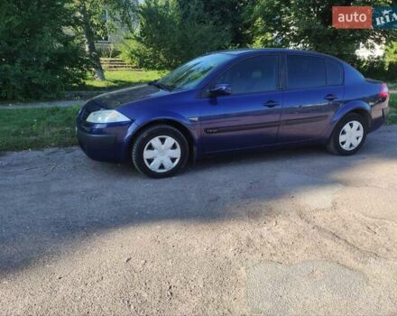 Синий Рено Меган, объемом двигателя 1.6 л и пробегом 200 тыс. км за 4200 $, фото 6 на Automoto.ua