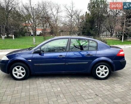 Синий Рено Меган, объемом двигателя 1.6 л и пробегом 220 тыс. км за 3600 $, фото 8 на Automoto.ua