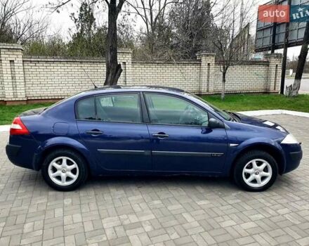 Синий Рено Меган, объемом двигателя 1.6 л и пробегом 220 тыс. км за 3600 $, фото 7 на Automoto.ua