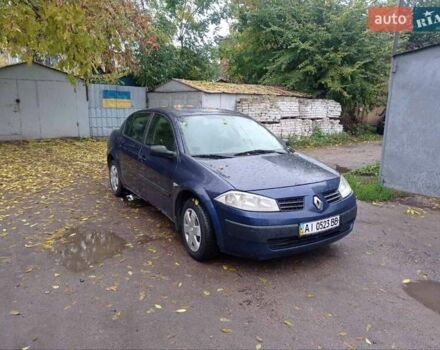 Синий Рено Меган, объемом двигателя 1.4 л и пробегом 302 тыс. км за 2999 $, фото 3 на Automoto.ua