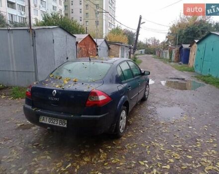 Синий Рено Меган, объемом двигателя 1.4 л и пробегом 302 тыс. км за 2999 $, фото 8 на Automoto.ua