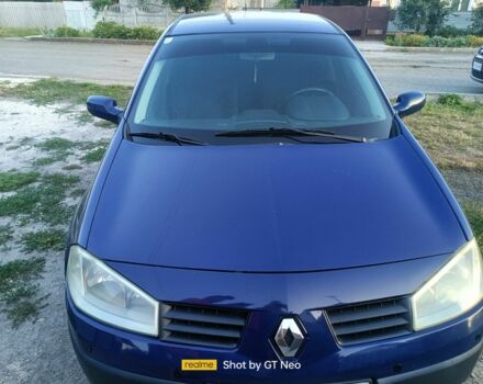 Синий Рено Меган, объемом двигателя 1.6 л и пробегом 280 тыс. км за 5000 $, фото 2 на Automoto.ua
