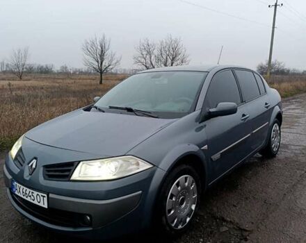 Синий Рено Меган, объемом двигателя 1.6 л и пробегом 260 тыс. км за 5000 $, фото 2 на Automoto.ua