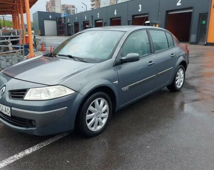 Синий Рено Меган, объемом двигателя 1.6 л и пробегом 258 тыс. км за 3600 $, фото 7 на Automoto.ua