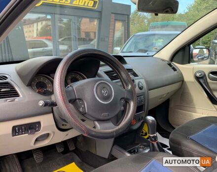 Синий Рено Меган, объемом двигателя 1.6 л и пробегом 255 тыс. км за 3999 $, фото 11 на Automoto.ua