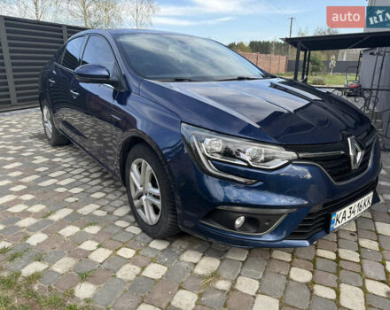 Рено Меган 2018 в Житомире на Automoto.ua Синий Рено Меган, объемом двигателя 1.46 л и пробегом 75 тыс. км за 14500 $, фото 1 на Automoto.ua