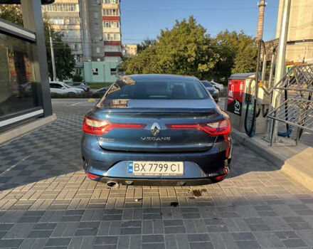 Синий Рено Меган, объемом двигателя 1.5 л и пробегом 65 тыс. км за 17500 $, фото 1 на Automoto.ua