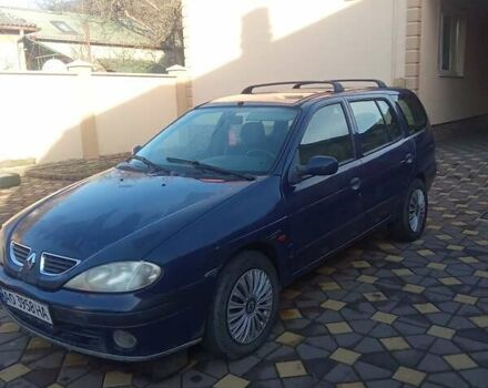 Синий Рено Меган, объемом двигателя 1.6 л и пробегом 277 тыс. км за 750 $, фото 12 на Automoto.ua