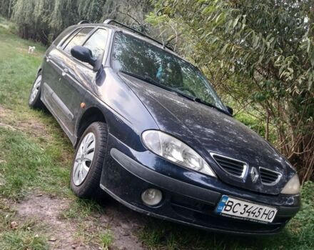 Синий Рено Меган, объемом двигателя 1.4 л и пробегом 156 тыс. км за 1800 $, фото 4 на Automoto.ua