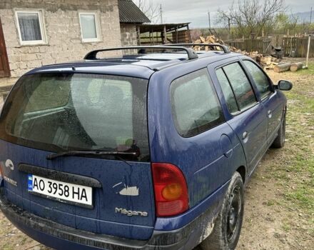 Синий Рено Меган, объемом двигателя 1.6 л и пробегом 270 тыс. км за 1500 $, фото 5 на Automoto.ua