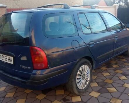 Синий Рено Меган, объемом двигателя 1.6 л и пробегом 277 тыс. км за 900 $, фото 19 на Automoto.ua