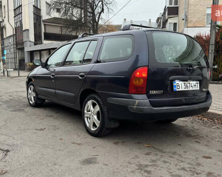 Синий Рено Меган, объемом двигателя 1.6 л и пробегом 310 тыс. км за 3100 $, фото 4 на Automoto.ua