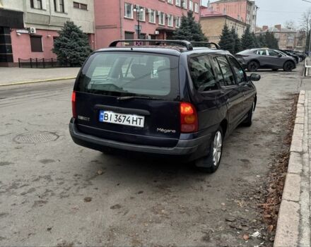 Синий Рено Меган, объемом двигателя 1.6 л и пробегом 310 тыс. км за 3100 $, фото 3 на Automoto.ua