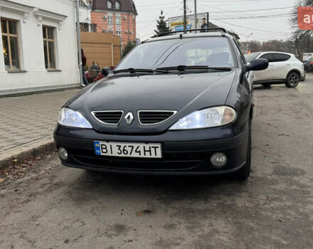 Синий Рено Меган, объемом двигателя 1.6 л и пробегом 310 тыс. км за 3100 $, фото 1 на Automoto.ua