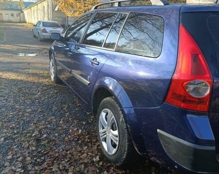 Синий Рено Меган, объемом двигателя 1.6 л и пробегом 252 тыс. км за 4200 $, фото 3 на Automoto.ua