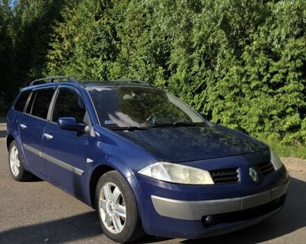 Синий Рено Меган, объемом двигателя 1.9 л и пробегом 412 тыс. км за 3300 $, фото 2 на Automoto.ua