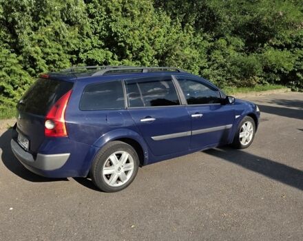 Синий Рено Меган, объемом двигателя 1.9 л и пробегом 412 тыс. км за 3300 $, фото 4 на Automoto.ua