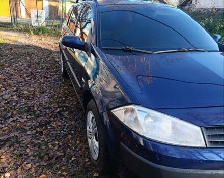 Синий Рено Меган, объемом двигателя 1.6 л и пробегом 252 тыс. км за 4200 $, фото 14 на Automoto.ua