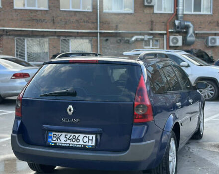 Синий Рено Меган, объемом двигателя 1.87 л и пробегом 414 тыс. км за 4100 $, фото 6 на Automoto.ua